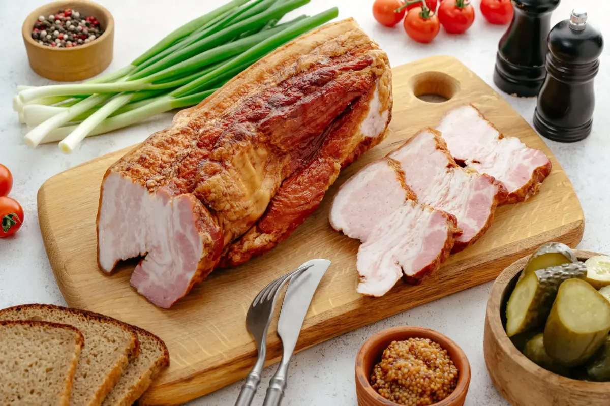 Продукт из свинины м/к "Грудинка Аппетитная"